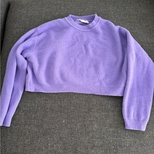 Cropped Zara sweater